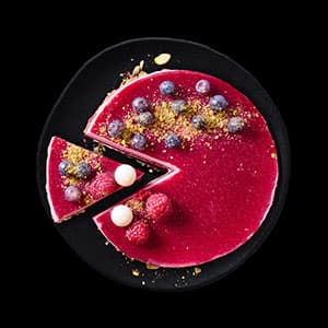 Red fruits pie Red fruits pie